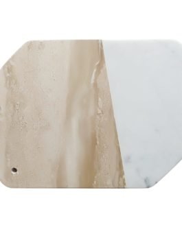 Premium White and Beige Chopping Board