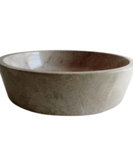Stone Circular Vessel Bathroom Sink