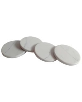 Premium White Marble Coasters