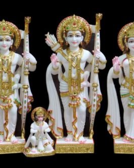 White Marble God Murti