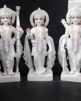 White Marble God Idols