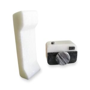 Marble Camera And Vintage Phone