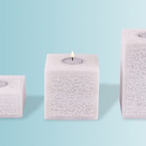White Marble Candles