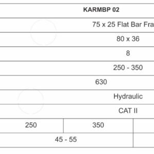Tillage Reversible MB Plough