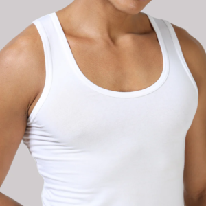 Men’s White Vest for Daily Comfort & Easy Layering